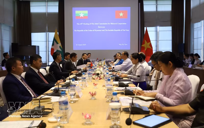 10e réunion de la Commission mixte Vietnam-Myanmar