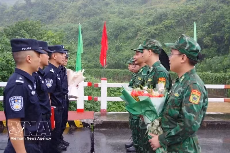 Patrouille conjointe Vietnam-Chine le long de la frontière