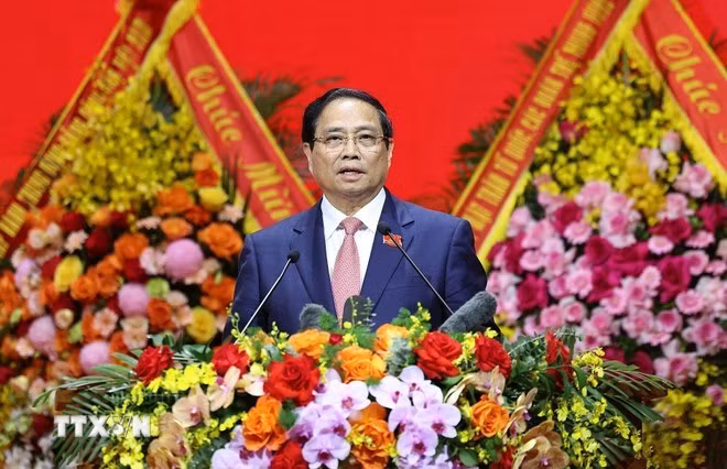 Pham Minh Chinh, membre du Bureau politique, secrétaire du Comité du Parti du gouvernement et Premier ministre vietnamien. Photo: VNA