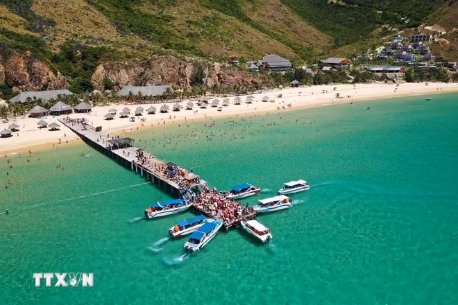 Zone touristique de Ky Co à Quy Nhon. Photo : VNA