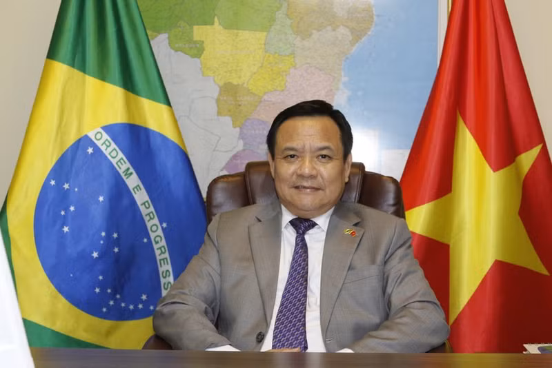 L’ambassadeur du Vietnam au Brésil, Bui Van Nghi. Photo : VNA. 