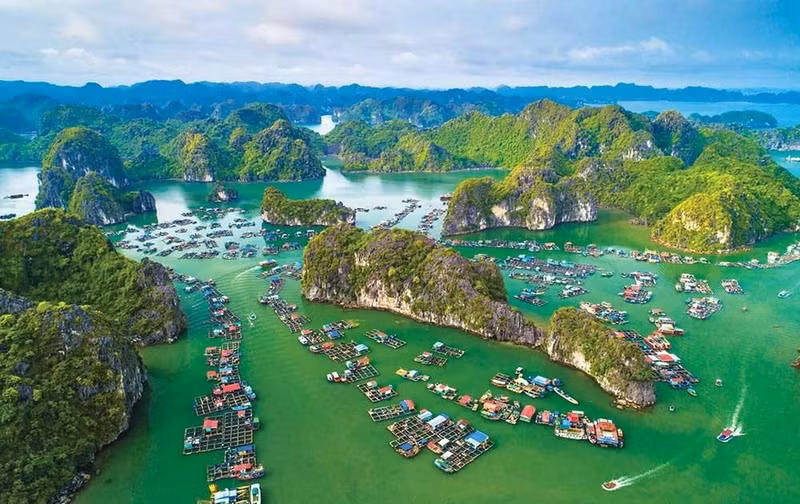 L'archipel de Cat Ba (ville de Hai Phong, au Nord-Est du Vietnam) a été sélectionné comme décor principal pour une série télévisée de neuf épisodes, adaptée du célèbre jeu en ligne League of Legends. Photo : baodautu.vn 