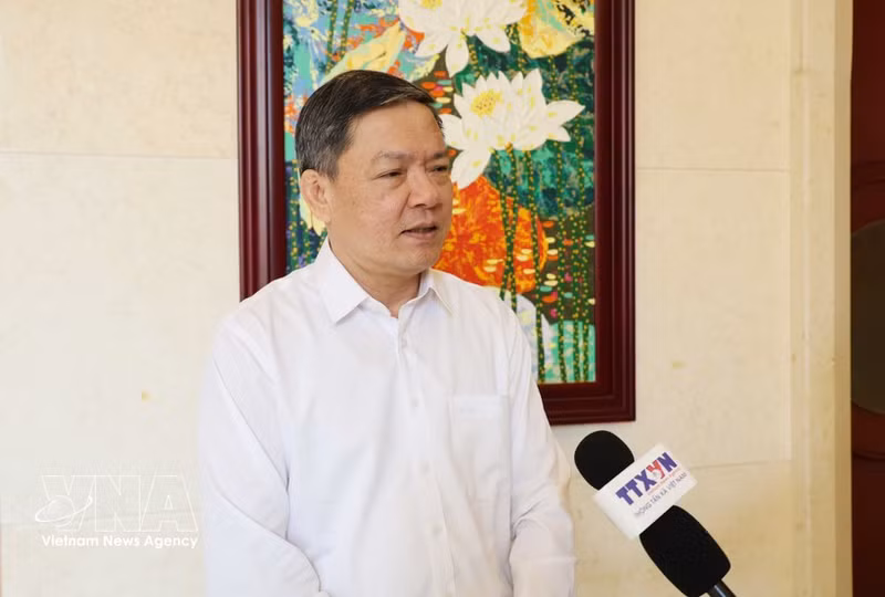 Nong Duc Lai, conseiller commercial de l’ambassade du Vietnam en Chine. Photo: VNA 