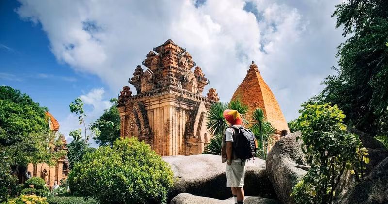 Tour Ponagar 2, Khanh Hoa. Photo : Vietnam+