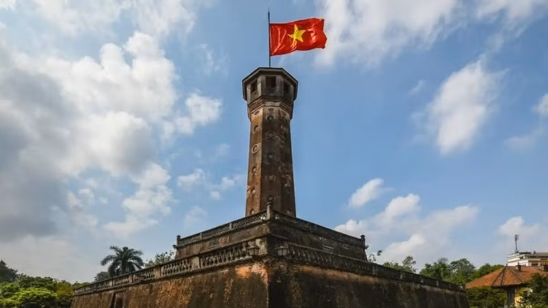 La Tour du Drapeau de Hanoï est une fierté pour les habitants de la capitale. 