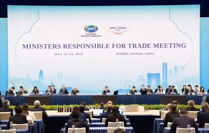 La 32e Réunion des ministres du Commerce de l’APEC (MRT 32) s’est tenue les 22 et 23 mai à Suzhou, dans la province du Jiangsu, en Chine.