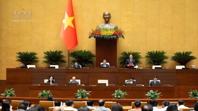 Séance plénière du matin du 27 octobre. Photo : Portail de l’Assemblée nationale.