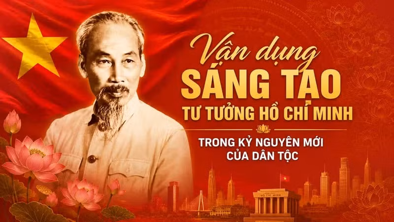 Le Grand Président Hô Chi Minh vivra à jamais dans notre œuvre révolutionnaire ! Photo : nhandan.vn