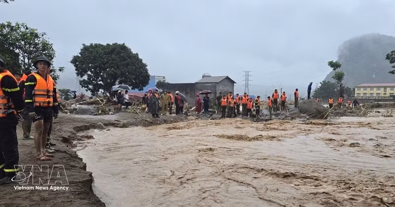 Depuis le début de l'année, les catastrophes naturelles ont causé des pertes économiques estimées à plus de 650 milliards de dôngs (24,72 millions de dollars). Photo d'illustration : VNA.
