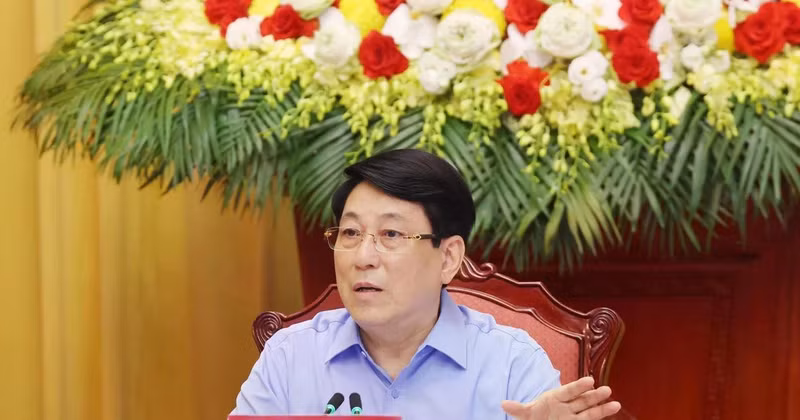 Le président vietnamien Luong Cuong. Photo : VNA.