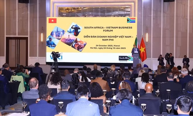 Forum d'affaires Vietnam - Afrique du Sud. Photo: VNA