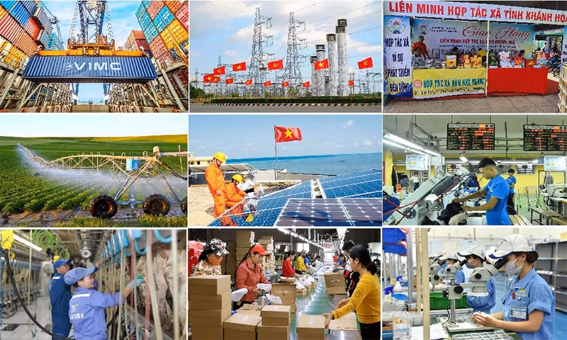 Le Premier ministre Le Minh Hung lance un mouvement d’émulation visant à accomplir avec succès les missions de développement socio-économique annuelles. Photo : baochinhphu.vn. 