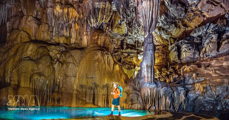 Le parc national de Phong Nha - Ke Bang est reconnu comme Réserve de biosphère par l’UNESCO. Photo: VNA