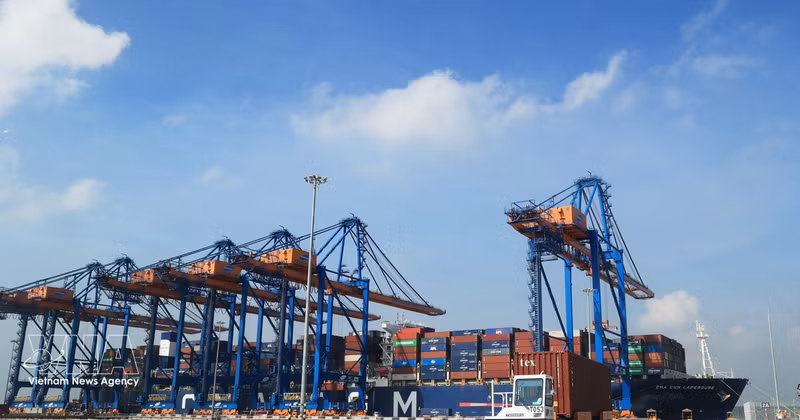 Le port international Gemalink. Photo: VNA