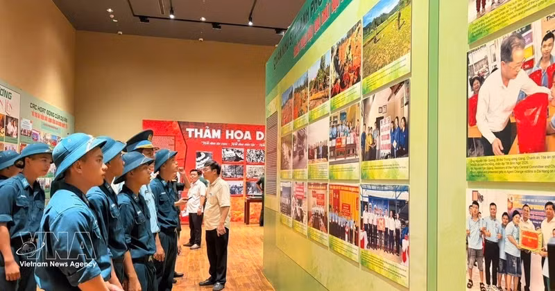 L'exposition "Agent Orange – Conscience et Justice" Da Nang 2026 au Musée de Da Nang. Photo : VNA. 