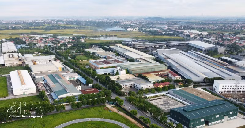 Parc industriel de Binh Xuyen (Phu Tho). Photo : VNA