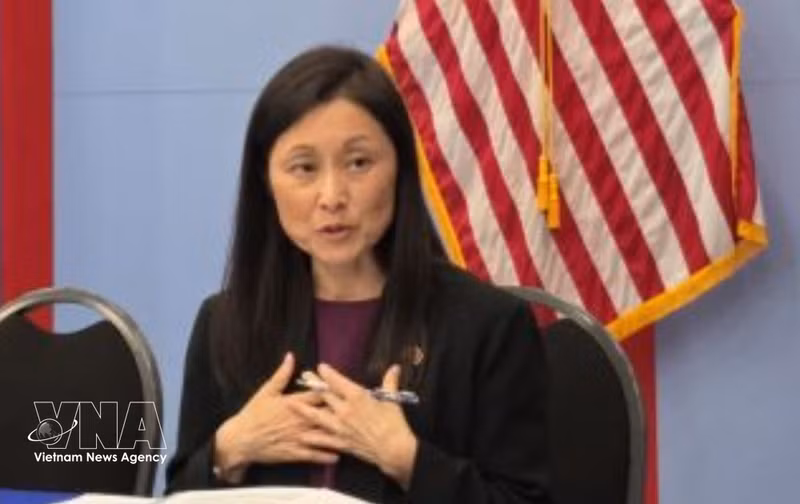 L’ambassadrice des États-Unis au Vietnam, Jennifer Wicks. Photo : VNA.