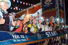 Un parcours « ultra-trail » à travers la forêt nationale du patrimoine de Yen Tu. Photo : VOV.