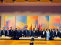 La délégation vietnamienne participe à la 3e session du Comité économique mixte Vietnam-Canada. Photo : VNA.