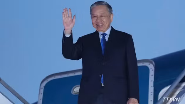 Le secrétaire général du Parti communiste du Vietnam et président de la République, To Lam termine avec succès sa visite d’État au Canada. Photo : VNA.