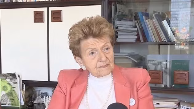 Hélène Luc, sénatrice honoraire française et présidente d’honneur de l’Association d’amitié France-Vietnam (AAFV). Photo : VNA.