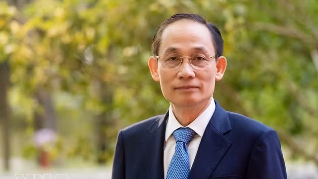Le ministre des Affaires étrangères du Vietnam, Le Hoai Trung. Photo : VNA.