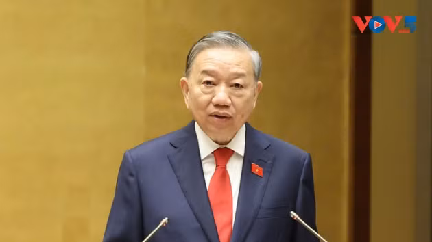 Le secrétaire général du Parti communiste vietnamien et président de la République Tô Lâm. Photo : VOV.