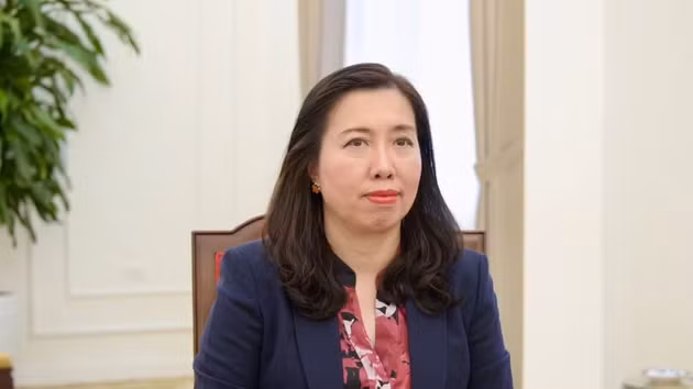 La vice-ministre vietnamienne des Affaires étrangères, Le Thi Thu Hang. Photo: ministère des Affaires étrangères