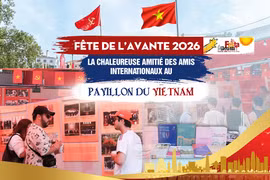 Fête de l’Avante 2026: La chaleureuse amitié des amis internationaux au pavillon du Vietnam