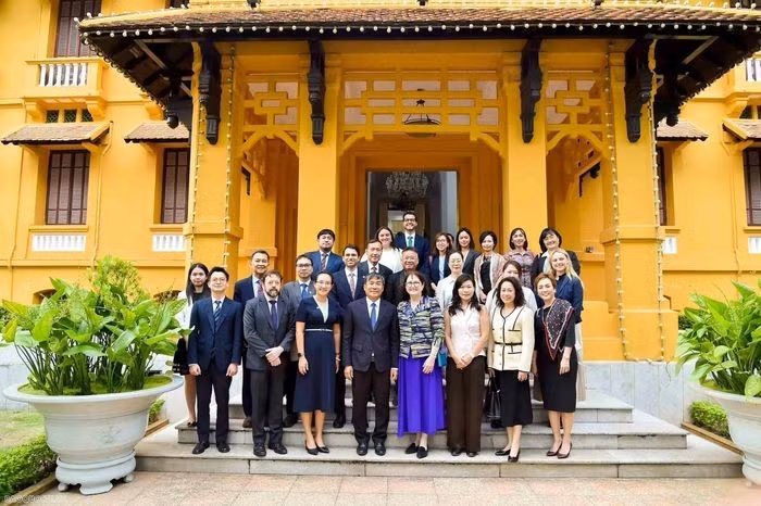 Le NCAPEC s'engage à poursuivre sa coopération étroite avec les autorités vietnamiennes afin de mobiliser une participation plus large du secteur privé américain et de contribuer au succès de l’Année de l’APEC Vietnam 2027. Photo : baoquocte.vn