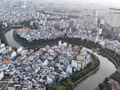 Vue aérienne de Nhieu Loc - Thi Nghe, Ho Chi Minh-Ville. Photo : VNA.