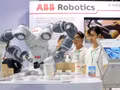 Des produits technologiques et robotiques lors de l'événement. Photo : VNA.