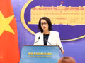 La porte-parole du ministère des Affaires étrangères Pham Thu Hang. Photo : VNA.