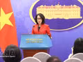 La porte-parole du ministère vietnamien des Affaires étrangères, Pham Thu Hang. Photo : VNA.