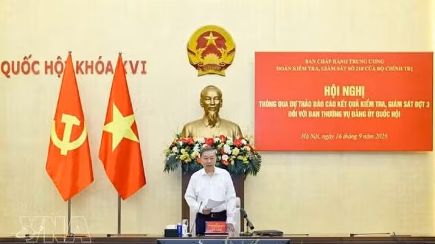Le secrétaire général du Parti et président de la République, To Lam. Photo : VNA