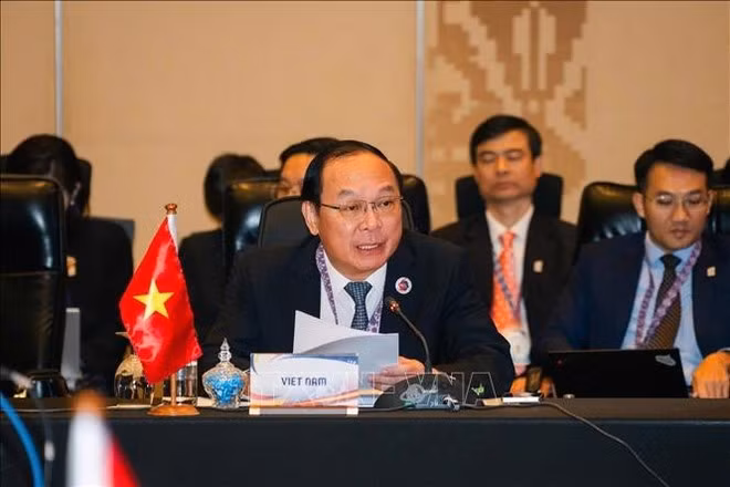 Le vice-ministre de l'Agriculture et de l'Environnement, Lê Công Thành. Photo: VNA.