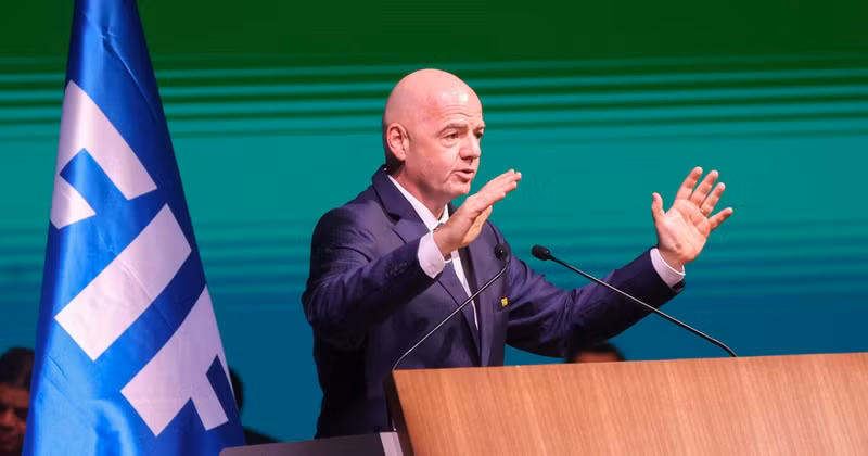 Le président de la FIFA, Gianni Infantino. Photo: Xinhua/VNA. 