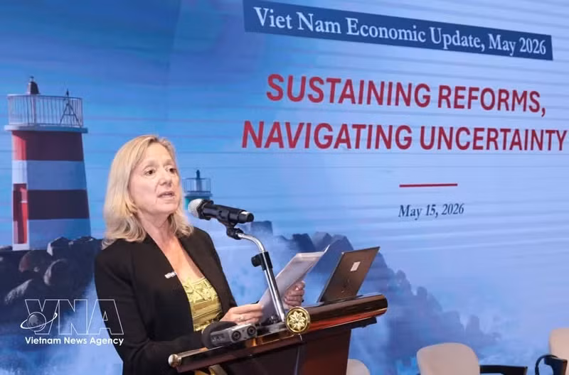 Mariam J. Sherman, directrice de la Banque mondiale pour le Vietnam, le Cambodge et le Laos. Photo: VNA