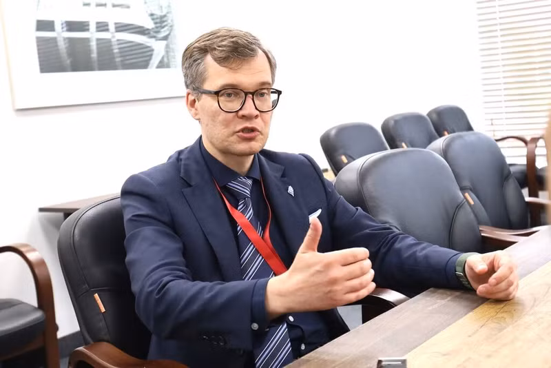 Evgheny Vlasov, vice-recteur de l’Université fédérale d’Extrême-Orient. Photo : VNA.