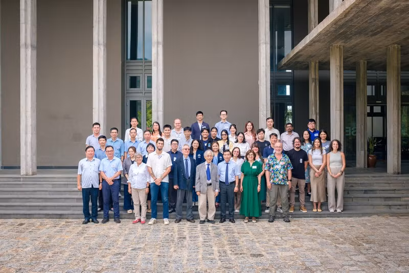 L’école réunit des experts et des étudiants venus notamment du Vietnam, de France, des Philippines, du Brésil. Photo : ICISE