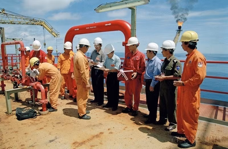L’année 2026 marque par ailleurs le 45e anniversaire de Vietsovpetro, symbole de la coopération énergétique Vietnam - Russie. Photo : VNA.