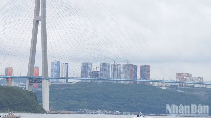 Les infrastructures de Vladivostok se développent rapidement. Photo : THANH THE/NDEL