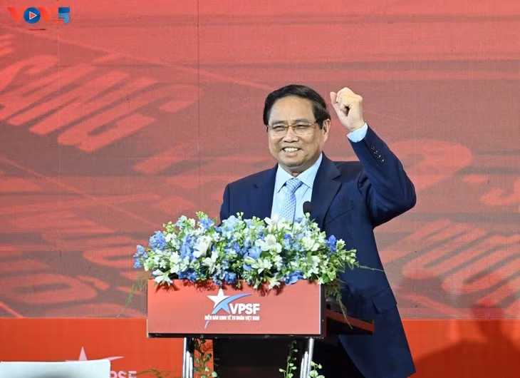 Le Premier ministre Pham Minh Chinh. Photo : VOV.