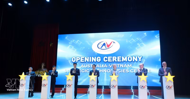Le Centre des technologies stratégiques Australie-Vietnam a été inauguré en juin 2026. Photo : VNA 