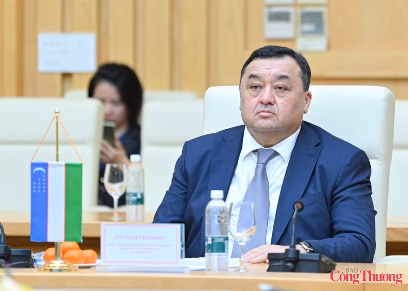 Le vice-ministre ouzbek de l'Investissement, de l'Industrie et du Commerce, Ilzat Kasimov. Photo : congthuong.vn