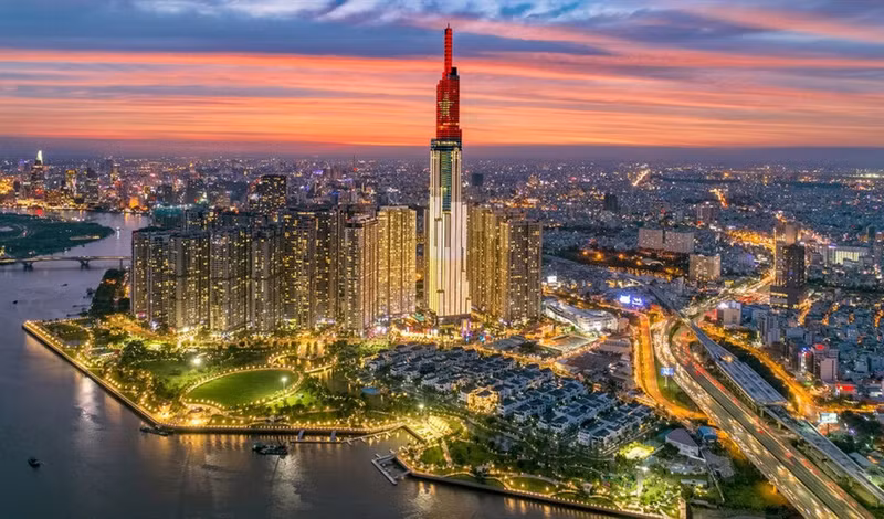Un coin de Hô-Chi-Minh- Ville. Photo : VNA