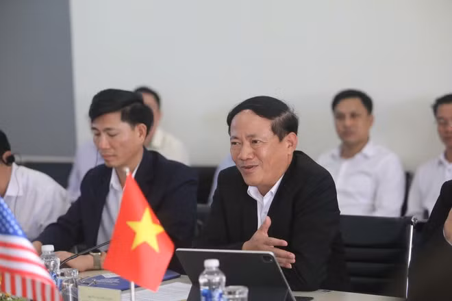 Le président du Comité populaire provincial, Pham Anh Tuan. Photo : VNA
