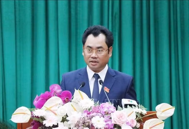 Trinh Viet Hung, secrétaire du Comité provincial du Parti de Lao Cai pour le mandat 2025-2030. Photo: VNA.