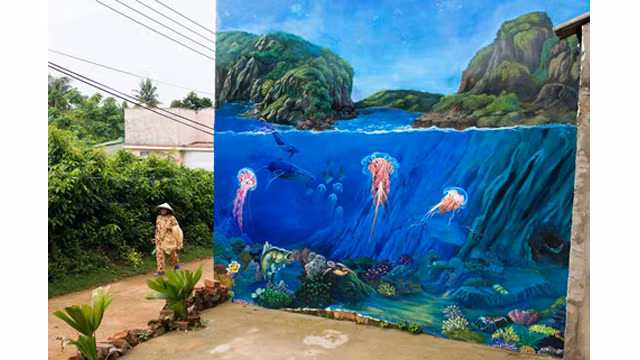 Village de fresques en 3D Thanh Thuy ảnh 4