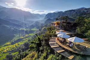 Sept cafés avec vue panoramique sur les rizières dorées de Sa Pa